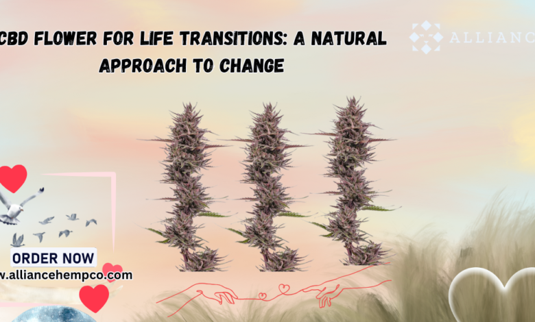 CBD Flower for Life Transitions