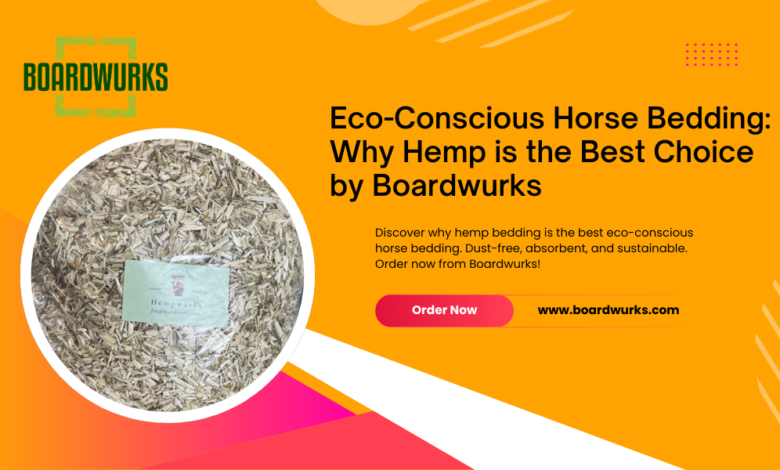 eco-conscious horse bedding