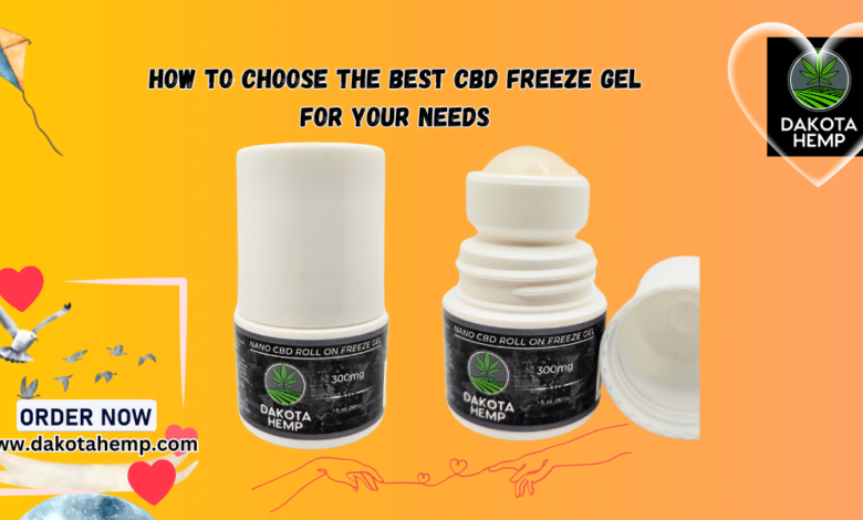 CBD Freeze Gel