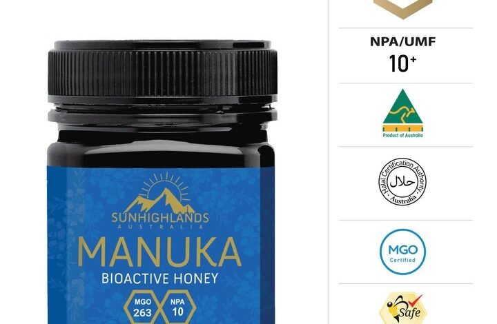 manuka honey mgo 263+