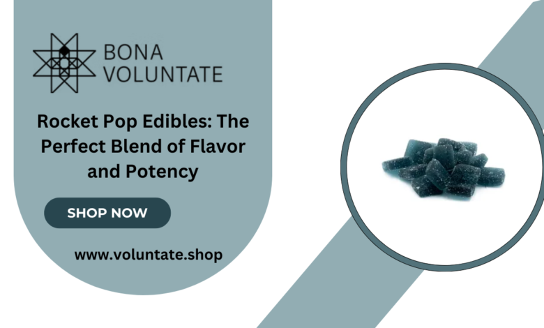 Rocket Pop Edibles HHCP Gummies for Relaxation voluntate.shop