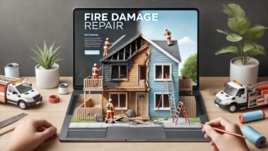 Fire damage repair services