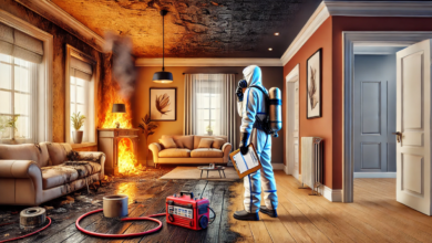 Fire damage repair contractors