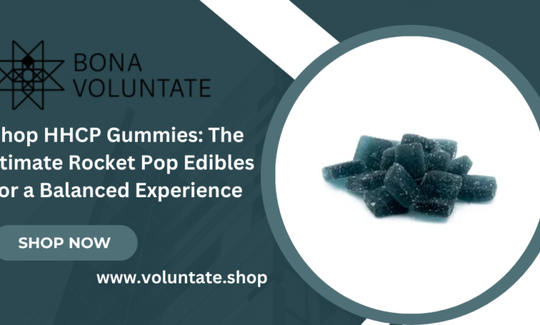 Shop HHCP Gummies Rocket Pop Edibles for Relaxation voluntate.shop