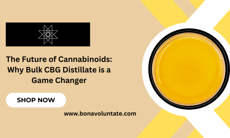 Bulk CBG Distillate - The Rising Star in Cannabinoid Market