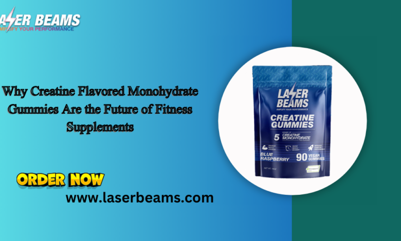 Creatine flavored Monohydrate gummies