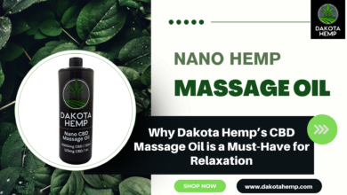 CBD massage oil